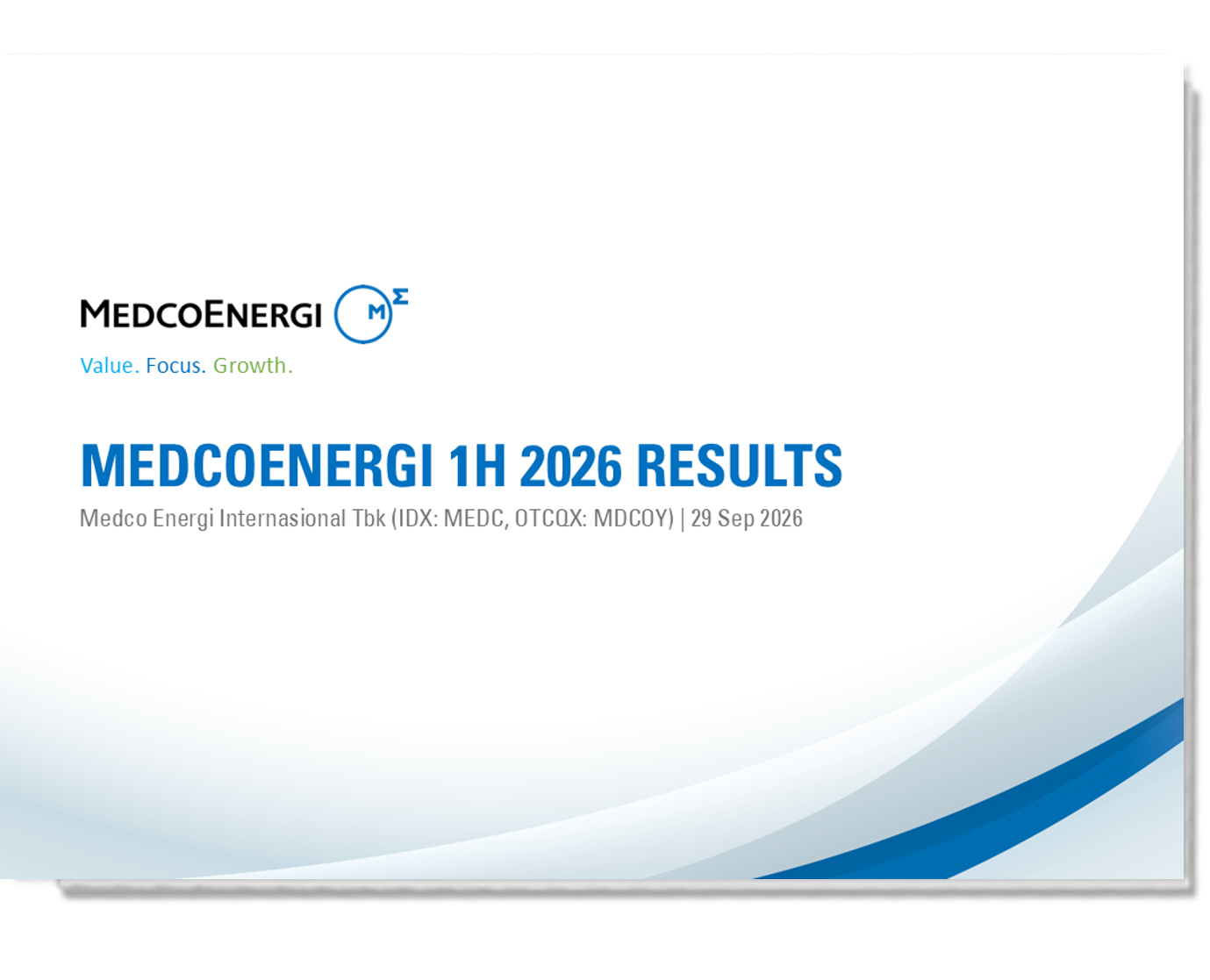 MedcoEnergi 1H26 Results